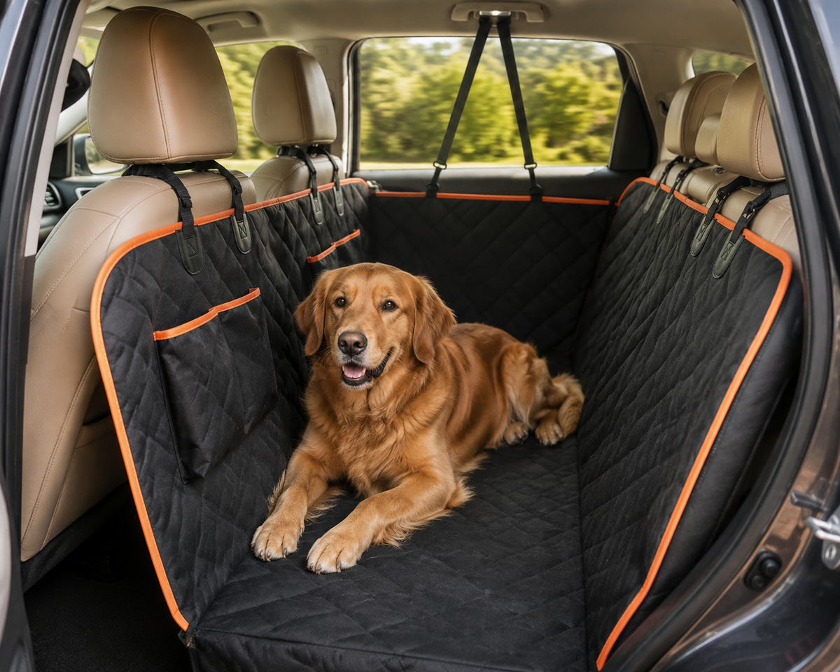 Noble Voyage™ Vehicle Pet Seat Cover With Side Flaps