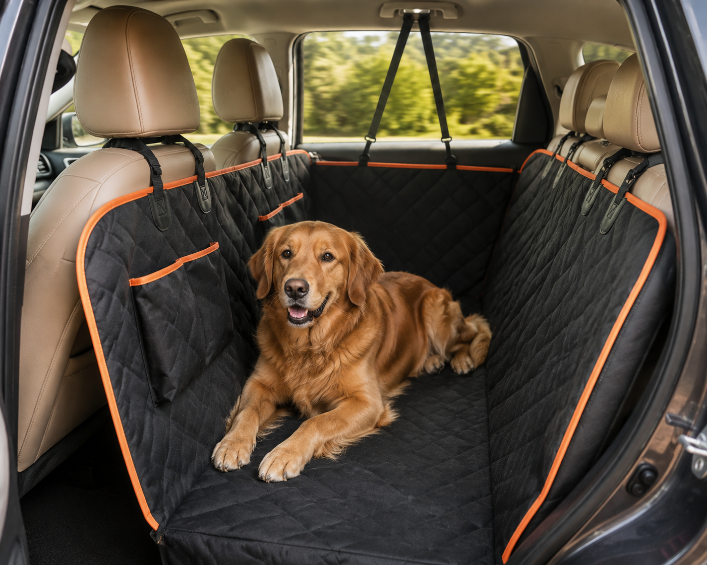 Noble Voyage™ Vehicle Pet Seat Cover With Side Flaps