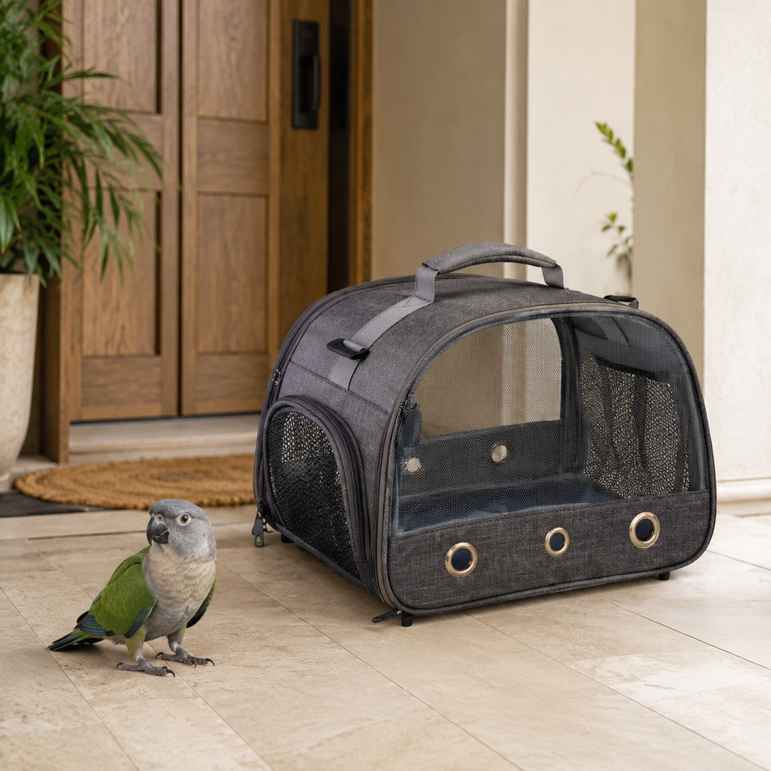Explorer's Retreat™ Bird Travel Carrier With Removable Tray