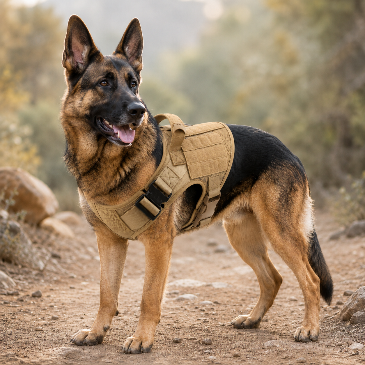 Adventure Ready™ Tactical Dog Harness With MOLLE System