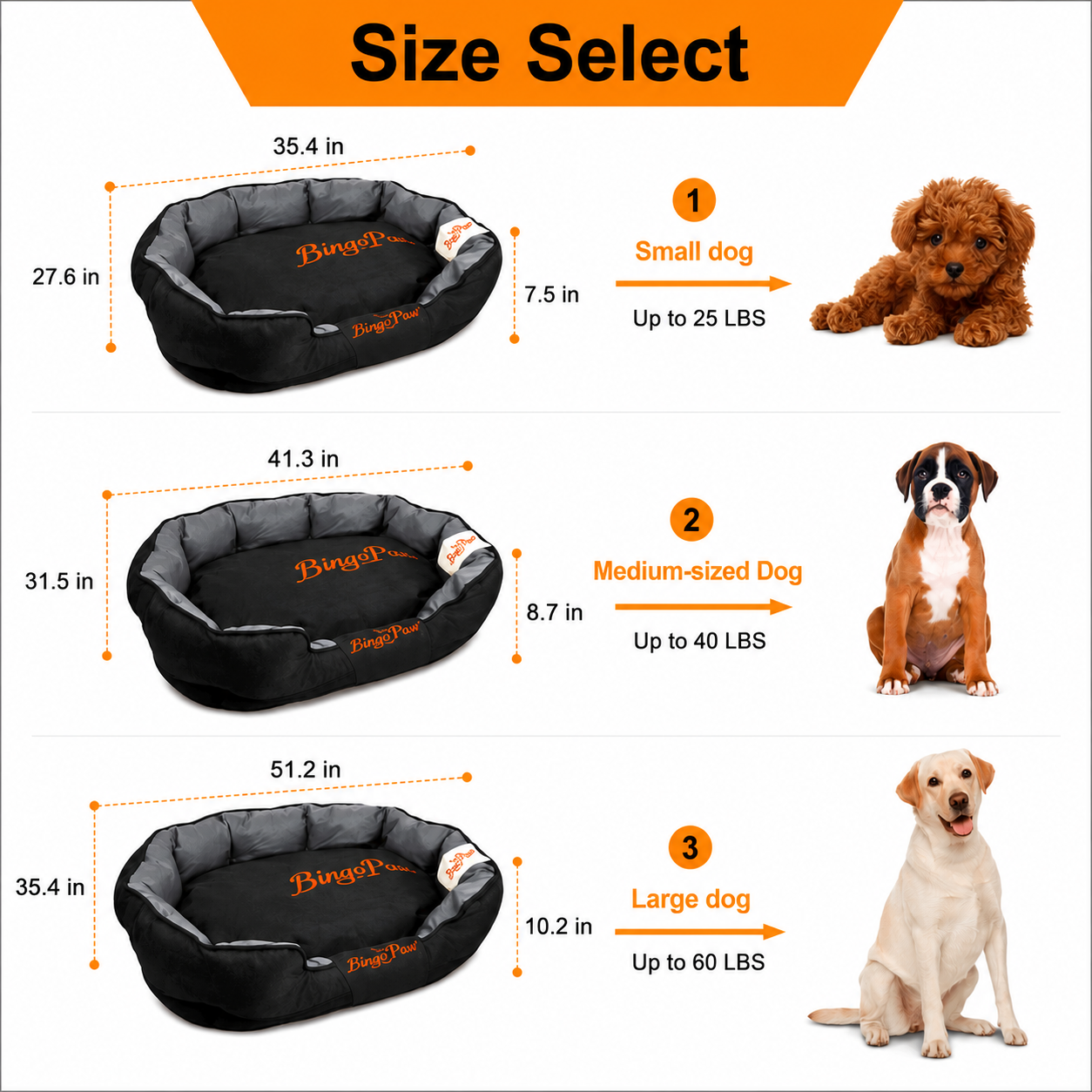 Comfort Haven™ | Orthopedic Pet Sofa Bed