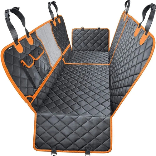Back Seat Extender for Dogs Hard-Bottom Car Hammock