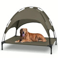 Canopy Comfort™ | Outdoor Dog Bed with Removable Shade