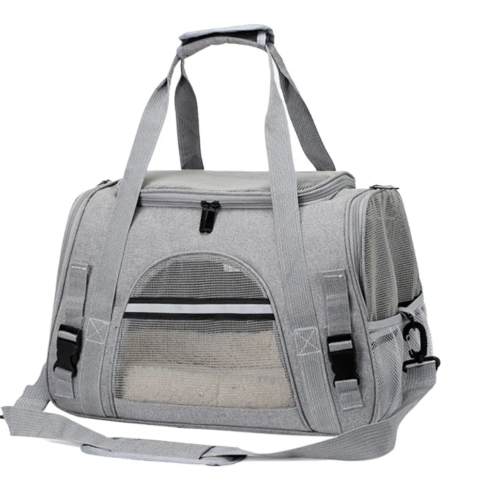 Explorer Companion™ Pet Travel Carrier Bag With Breathable Mesh
