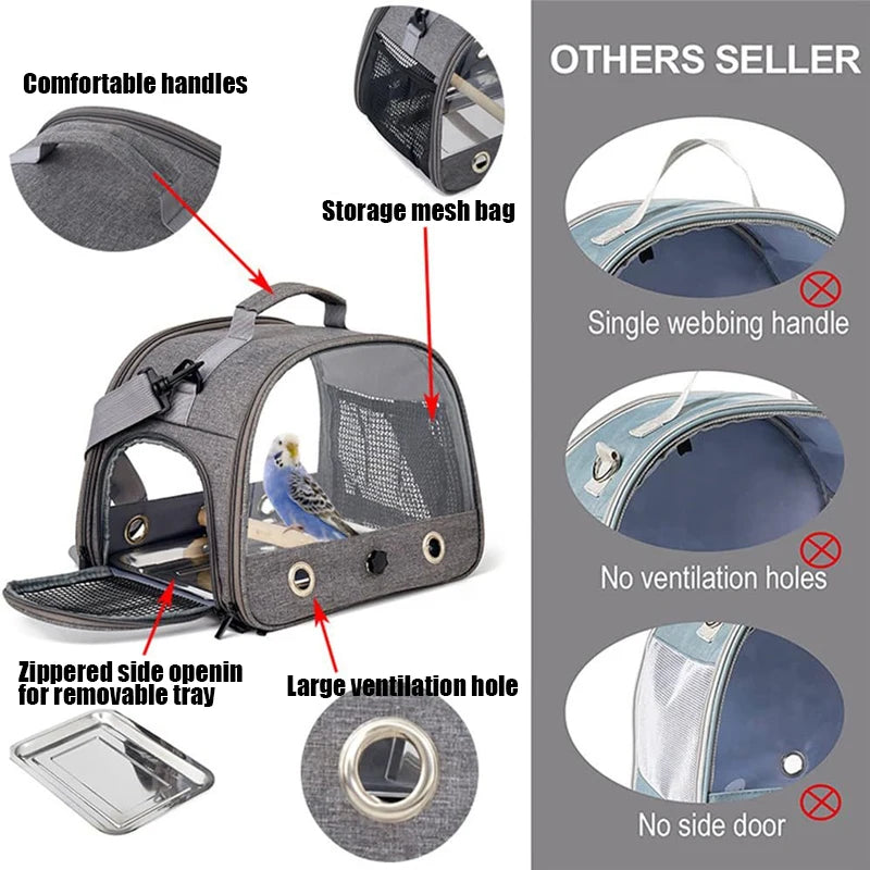 Explorer's Retreat™ | Bird Travel Carrier