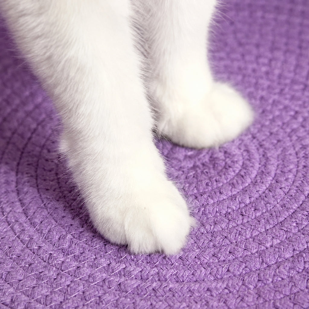 Rattan Cat Bed with Summer Cooling Mat Scratch Board